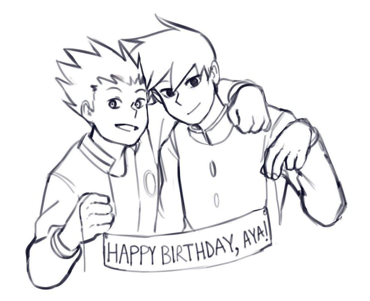 happy birthday aya!! no bullying from me (this year) @julybeans_ 