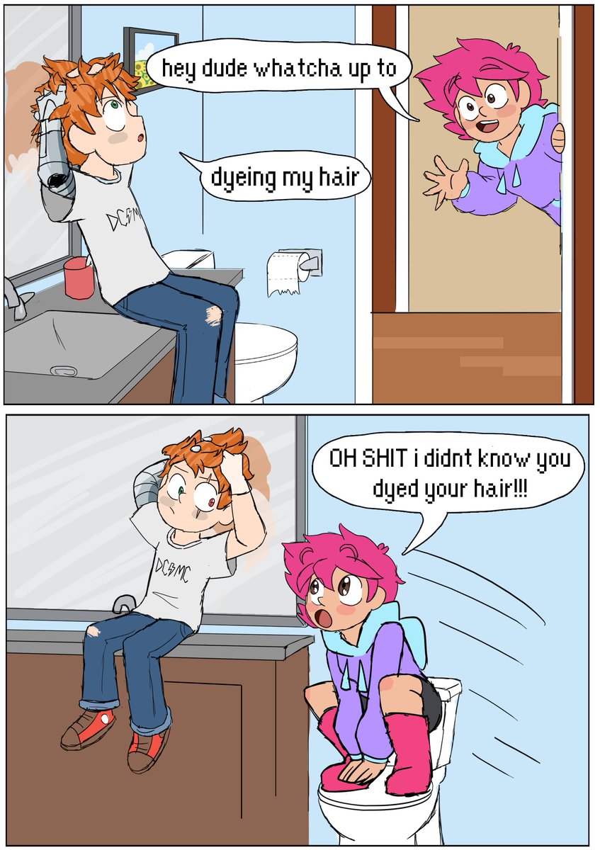 Hair Dye Mother3 Wren の漫画