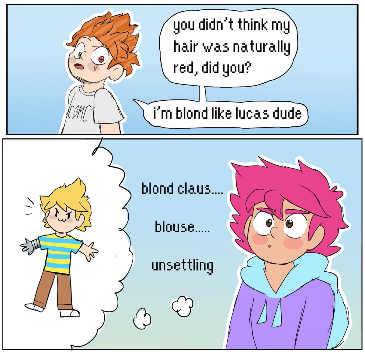 hair dye...... #mother3 