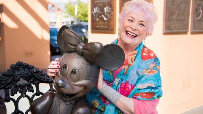 abc7george's tweet photo. #BREAKING - Russi Taylor, who became the voice of Minnie Mouse back in the ‘80s, has died at the age of 75.  The Disney Legend provided Minnie’s voice in hundreds of projects.  May she R.I.P. 
(Photo courtesy Walt Disney Co.) https://t.co/Fp1mfkqVWQ
