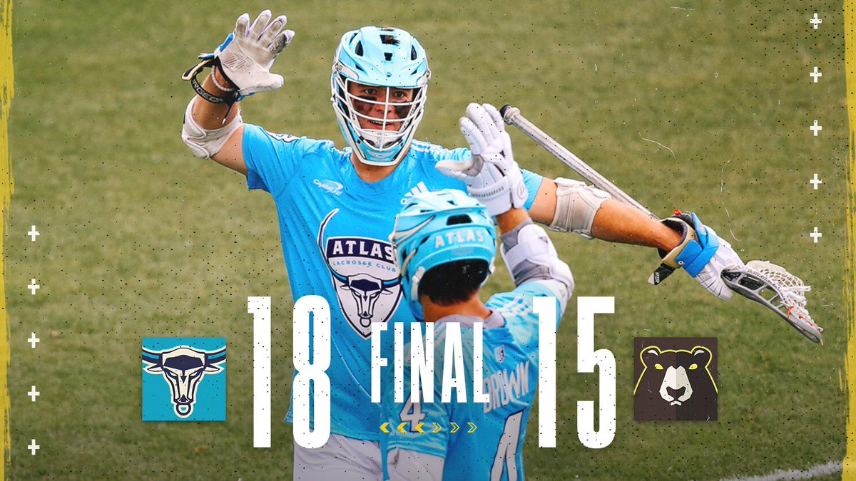ATLAS WINS 18-15!

#PLLDENVER