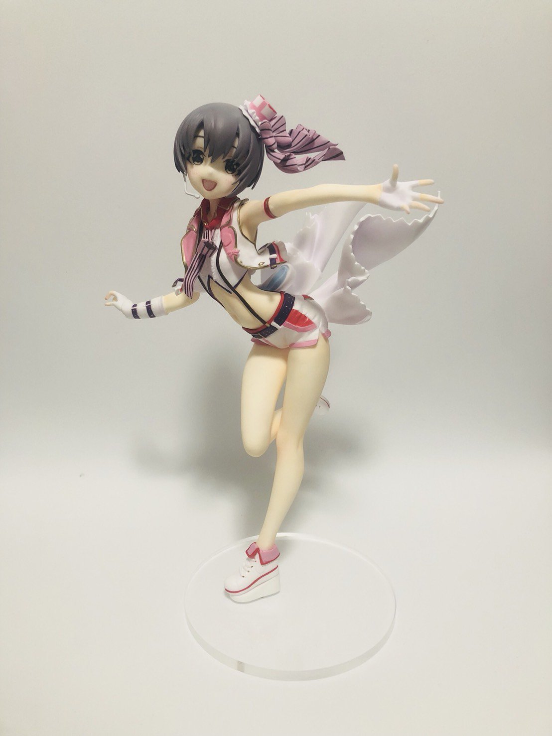 雁上有加 遅ればせながらwfお品書きです アイドルマスターシンデレラガールズより 乙倉悠貴スターティングデイズ です 卓番5 19 09 めしだ 手流し未塗装要組み立てキットにて円で少数販売予定です 是非見に来てください C Bandai Namco