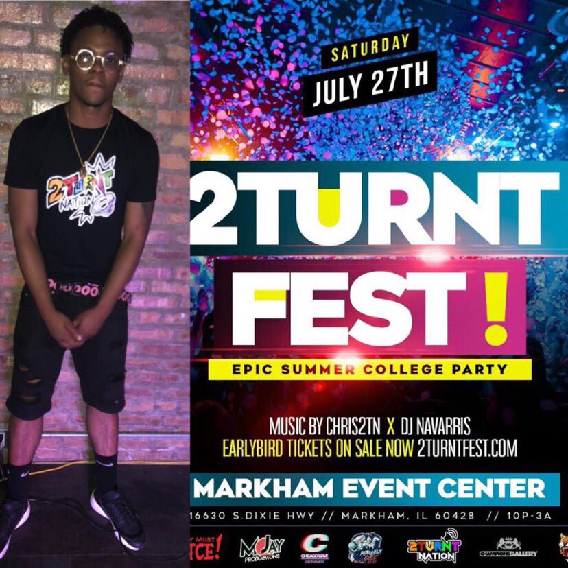 mvpcj1's tweet photo. THE BIGGEST AND MOST HIGHLY ANTICIPATED PARTY OF THE SUMMER IS HEREโผ๏ธโผ๏ธ
#2TurntFest ๐ฑ๐คผโโ๏ธ๐โผ๏ธ
Make sure to grab your tickets before they sell out ๐๐ฝโโ๏ธ๐๐ฝโโ๏ธ
https://t.co/yuJHB6dkSz ๐ค๐ฝ๐๐ฝ https://t.co/MfZXzHIHin