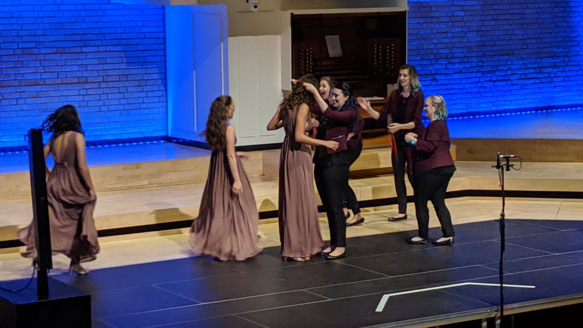 WorthMusicking4's tweet photo. Beyond proud of the humanity, authenticity, and heart that the incredible young women of @perfectfourthqt showed today - your Rising Star 2nd Place Silver Medalists ❤️💈 #ywih https://t.co/i5O2IKErbn