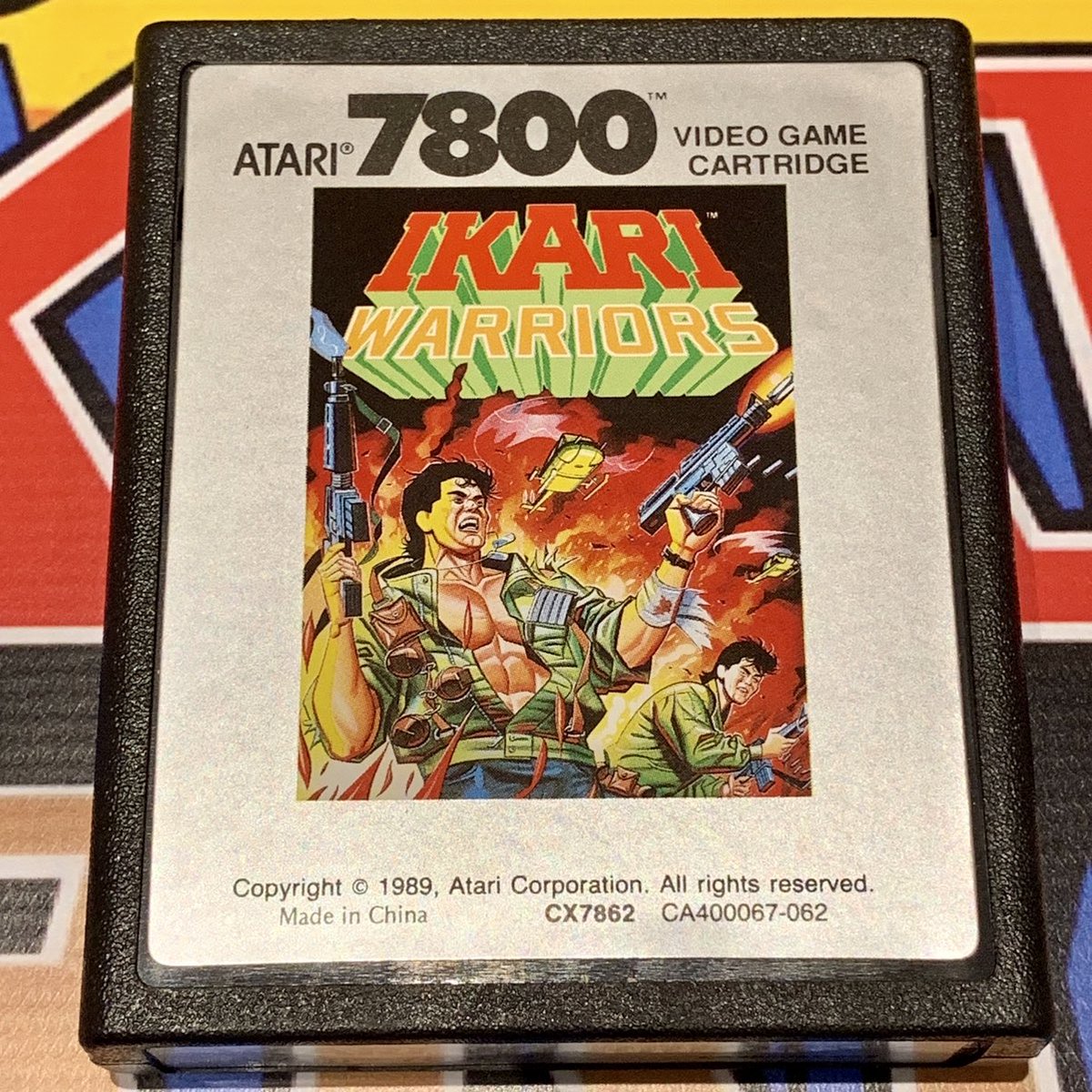 jet_set_retro's tweet photo. #IkariWarriors #怒 #Ikari #SNK #Atari #Atari7800 #7800ProSystem #AtariGames #Atarist #AtariCollection #8bit #ClassicGame #RetroGaming #RetroGamer #RetroGames #VideoGames #VideoGameNerd #VideoGameAddict #VintageVideoGames https://t.co/J5vGzBZOyM