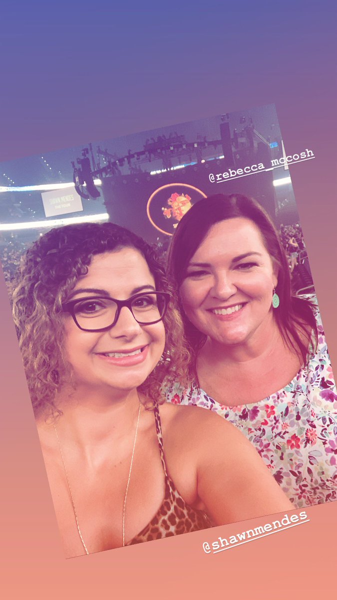 Ms_StabileSLP's tweet photo. @MsMcCosh hanging out with the best reading coach ever at @shawnmendes concert in Tampa! https://t.co/2zJ621poKM