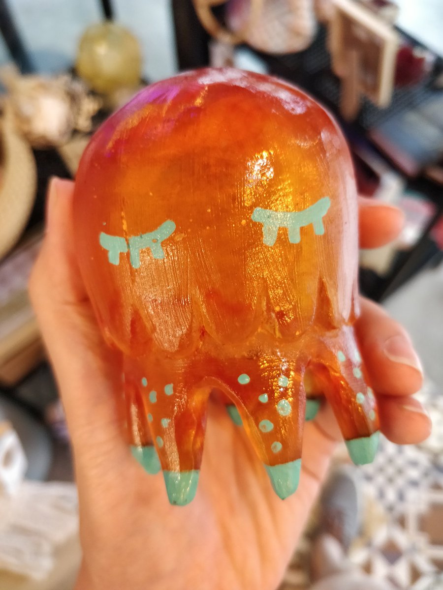 CraftStoryCebu's tweet photo. Are you ready for this jelly? 😅 Get this limited edition @happygaraje jellyfish figurine at Craft Story. 🐙🦑🤣

#jellyfish #happygaraje #craftstory #figurine #jelly #art #sculpture https://t.co/6InwBp0HqQ