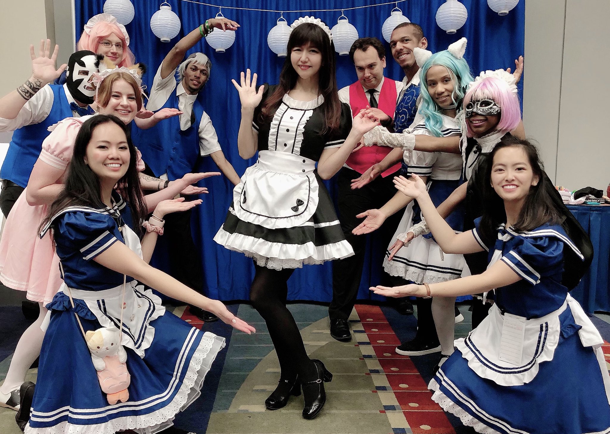 井上喜久子 スタッフ Welcome Home Master お帰りなさいませ ご主人さま Otakon19