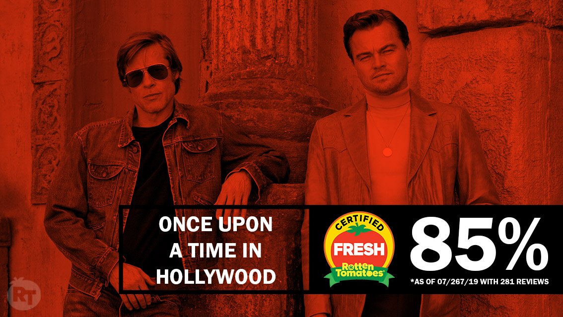 Once Upon a Time In Hollywood - Rotten Tomatoes