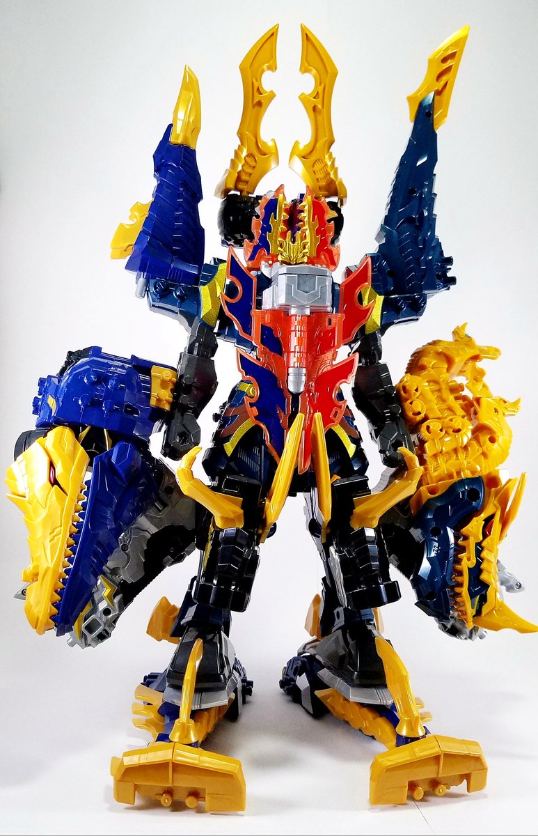 ほしぴー ギガントキシリュウジン 色味バッチリ ファイブナイツと並べられる様に なったのも地味に嬉しい リュウソウジャー キシリュウオー キシリュウジン