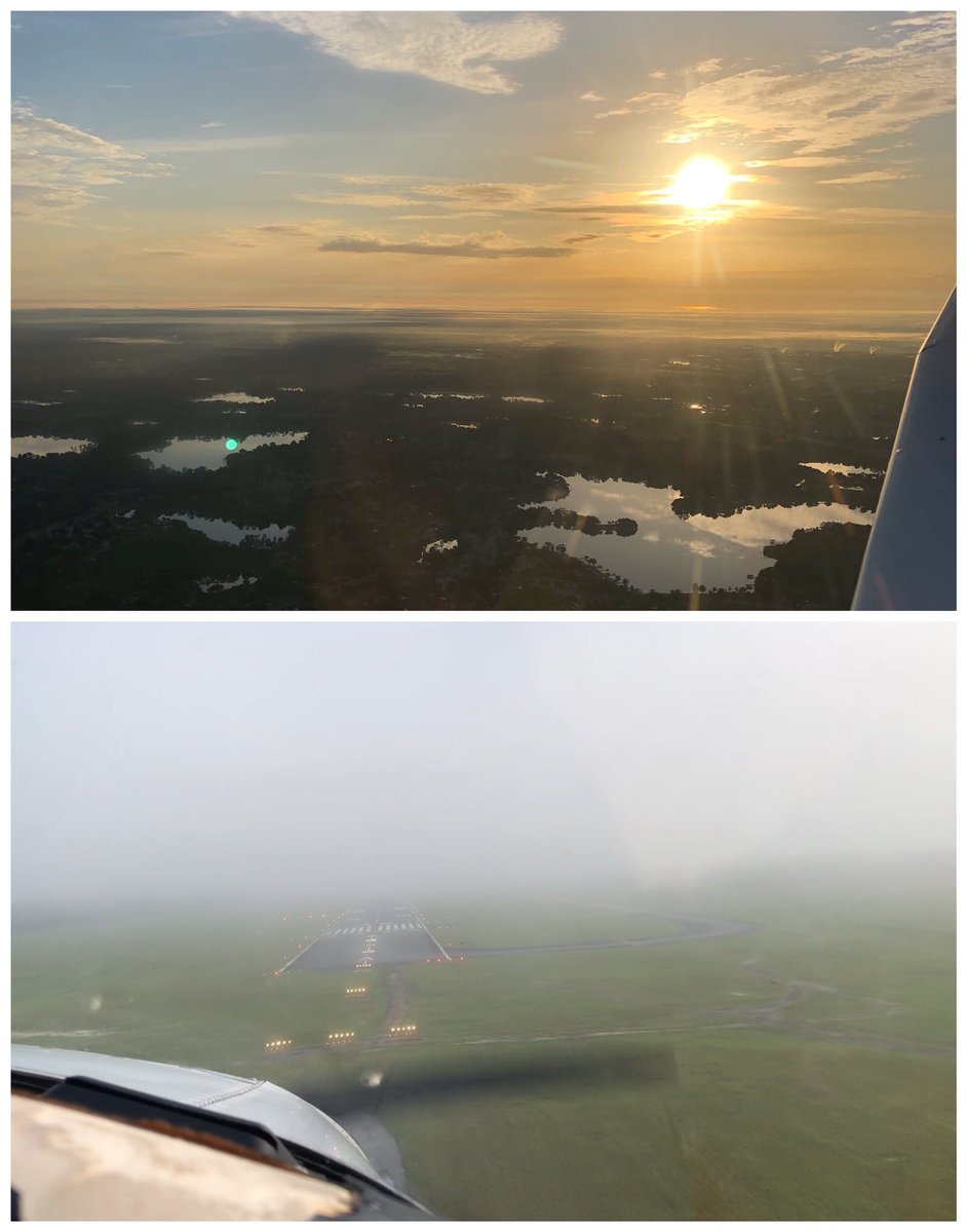 delvallepj's tweet image. When you start out a great day based on the forecast and then approach shares with you a little secret about special weather at your destination airport! #kocf #funflying