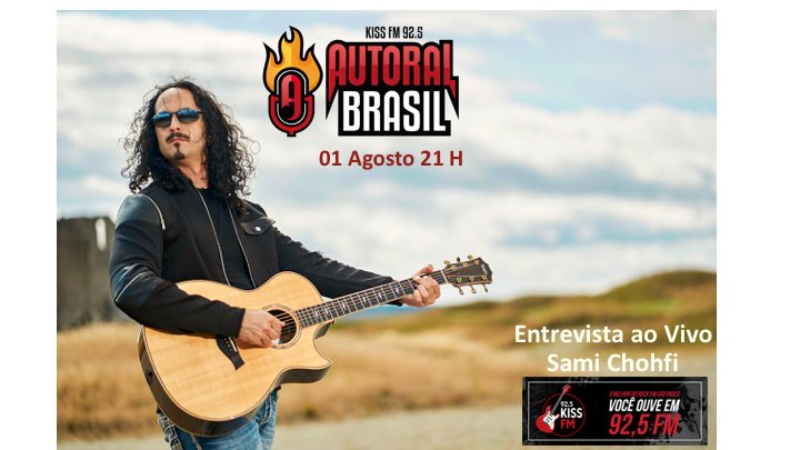 bluehelixmusic's tweet image. Don’t miss our lead singer @SamiChohfiMusic live interview on August 1st at 9pm @Kiss_FM

Não percam a entrevista ao vivo do nosso vocalista #SamiChohfi no dia 1/8 as 21h na #KissFM 92.5

#saopaulo #Brasil #Naçãoroqueira #autoralbrasil #extraordinaryworld #bluehelix #rock #music