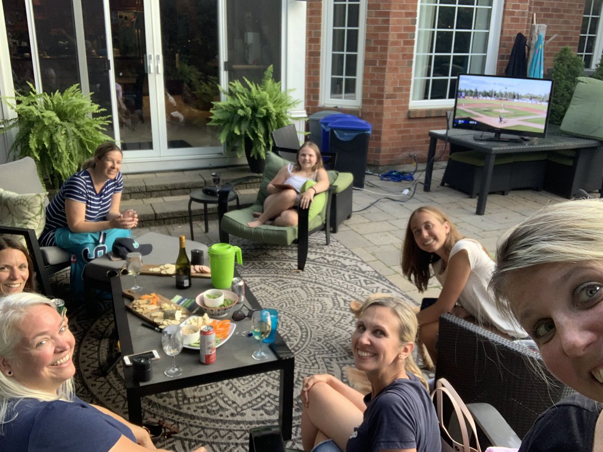 GroutOgden's tweet photo. @SteveandChris6 We are missing hearing you but happy together watching the boys!   Go Whitecaps!! https://t.co/yU13cmffbd