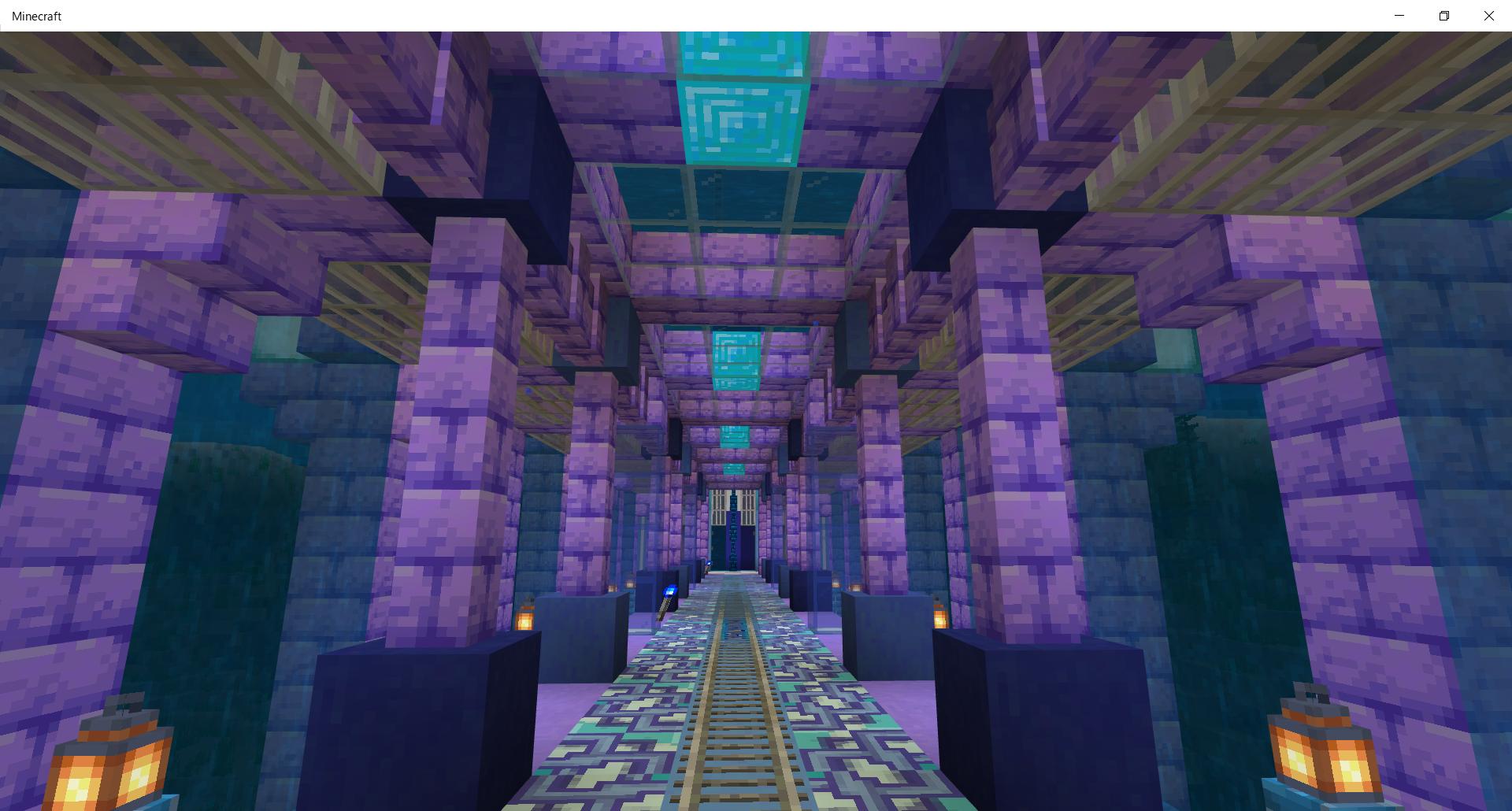 تويتر みあ マイクラ على تويتر 自作テクスチャ建築 海底トンネルだよー 大好きな水色と紫にしてみたよー 上はガラスで横は海です どうかしら マイクラ Minecraft 自作テクスチャ Miatex T Co Hgjfkg3vau