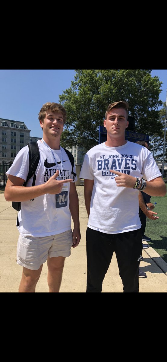 JacksonBoyer5's tweet photo. After a phenomenal day at The United States Naval Academy, I’m extremely thankful to say I’m committed to the #TheBrotherhood. #DANGER20NE https://t.co/y49wY4t4tH