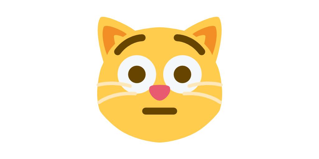 Emoji Mashup Bot 🫡 on X: 😳 flushed + 😾 angry-cat =   / X