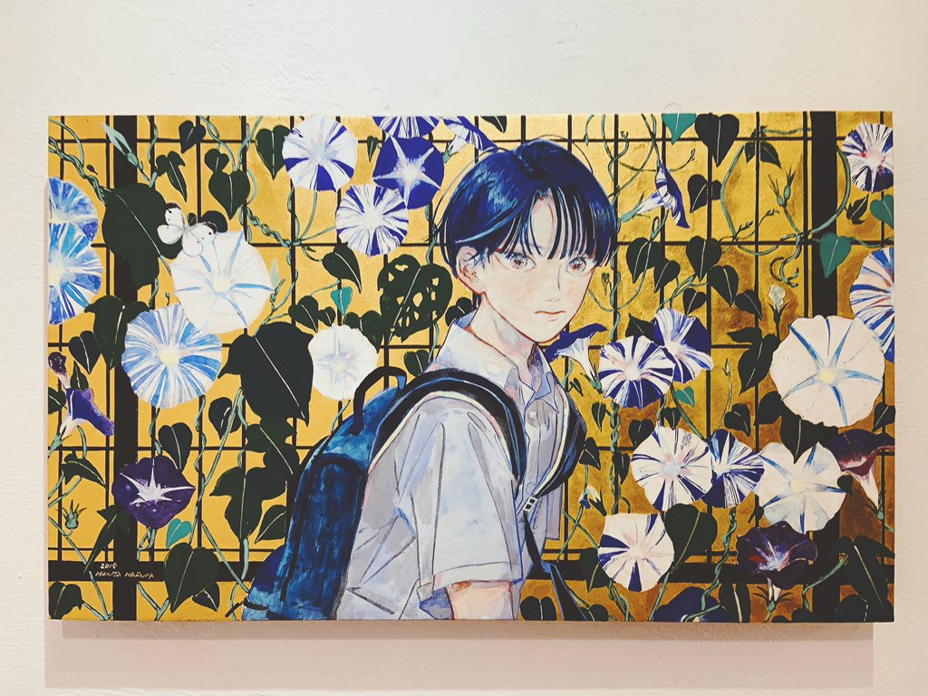 「熱気」 制作過程🏄‍♂️  台湾個展展示中です! 