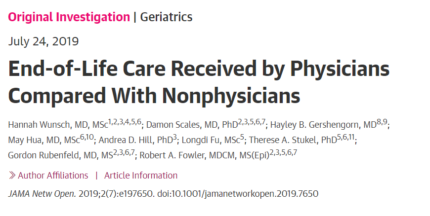 ATS_BSHSR's tweet photo. #End- #of - #Life Care Received by #Physicians Compared With #Nonphysicians. https://t.co/1FOuZVwkeA https://t.co/X69f0p2ywp