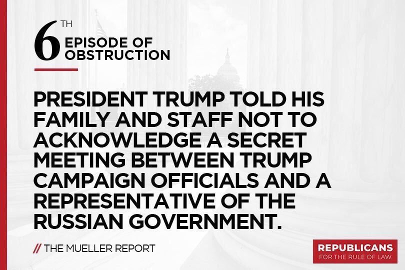 JWeber988's tweet photo. @ChrisJZullo @realDonaldTrump Many obstruction https://t.co/IAp19IlsVb