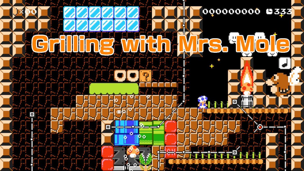 Boejunda's tweet photo. #SuperMarioMaker2 https://t.co/4Wh22zhUEZ