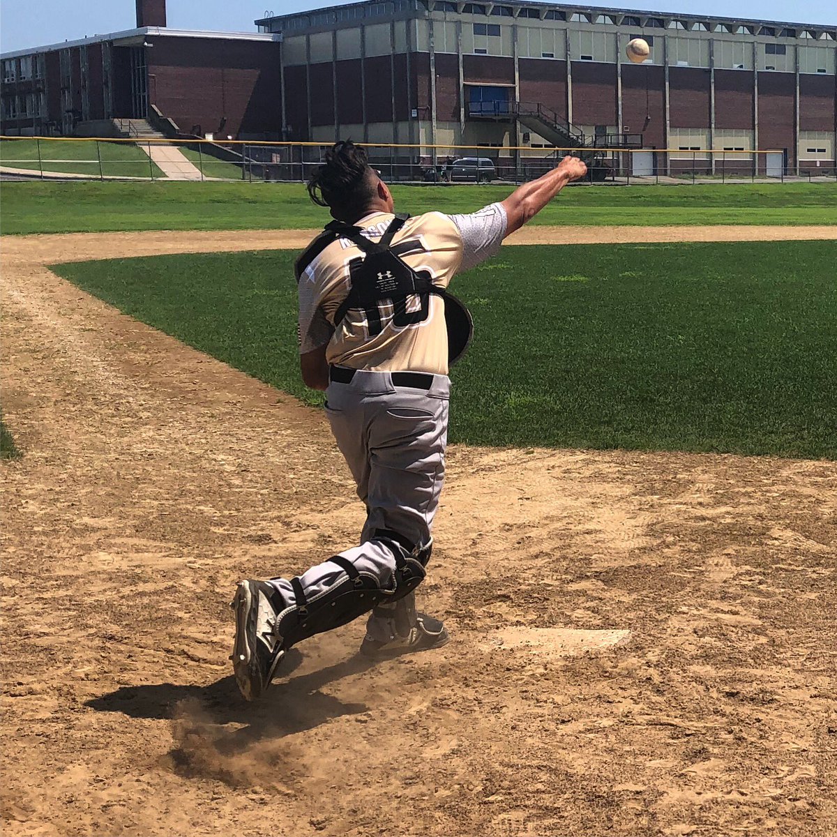 Anthony Rongone A’s 15U throwing some pops to second. Anthony is one of the hardest working players in the history of the program. #earnsiteveryday