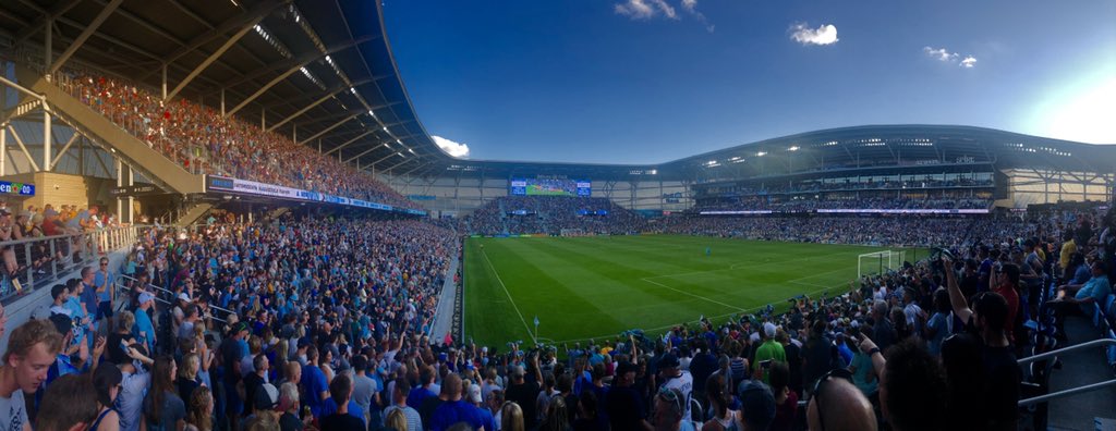 SageRosenfels18's tweet image. First @MNUFC game. #GoLoons