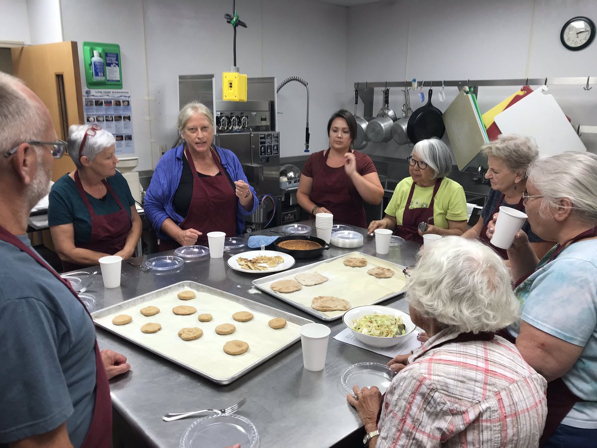 What a great time baking historic bread with Dr. Maria Trumpler!