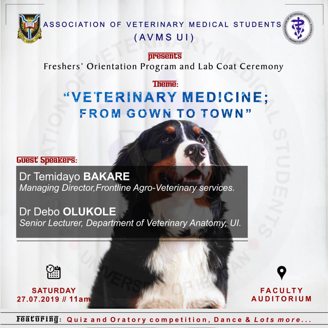 Avms_unibadan's tweet image. Grateful, it was a success.

#vets #veterinarians #avmsui #doctorsintraining