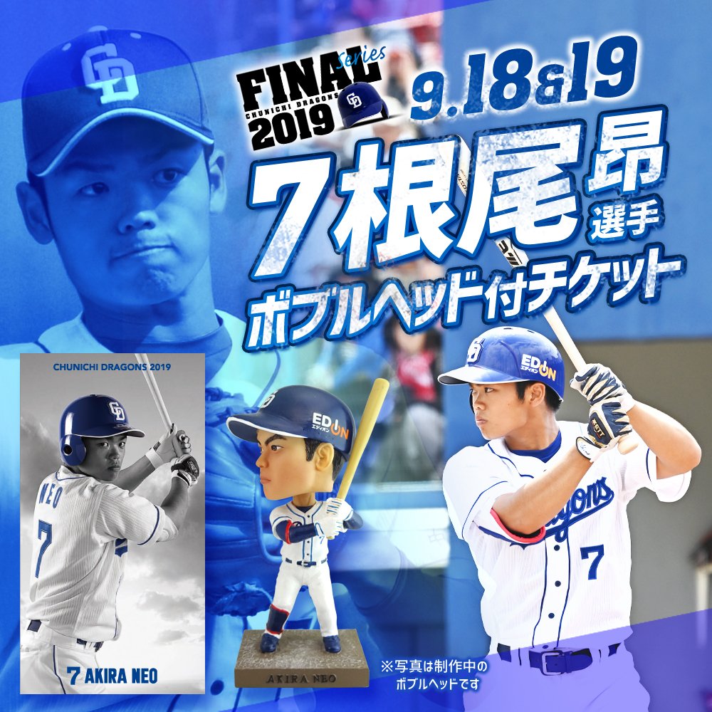 中日ドラゴンズ 根尾選手 ボブルヘッド 048dlEGyCM