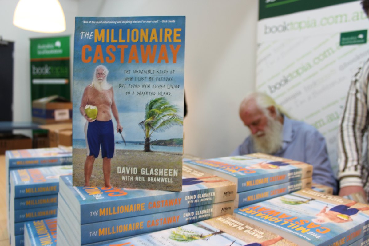 booktopia's tweet image. Brimming with humour, eccentricity and hard-earned wisdom, #TheMillionaireCastaway is the feel-good autobiography of the year! Grab yourself a signed copy --&amp;gt; bit.ly/2JNjVQZ
@RestoDave @AffirmPress