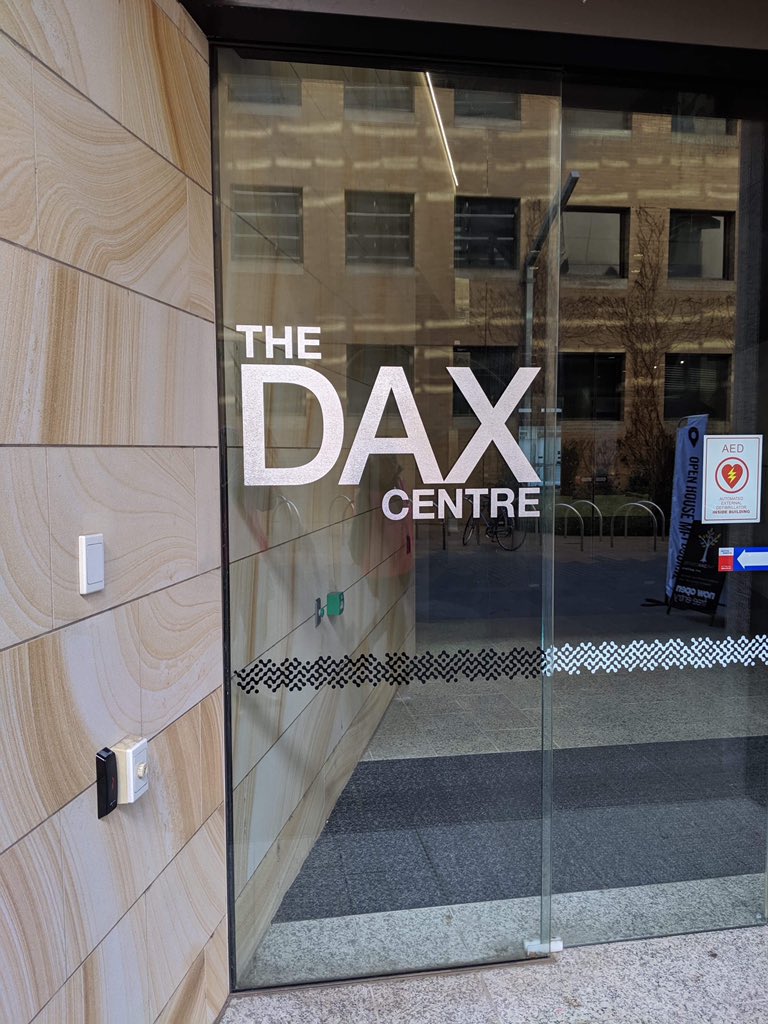 LandRunR's tweet photo. Helping out at #TheDaxCentre for #OpenHouseMelbourne. Great day to explore! @HastieKate https://t.co/4A5ybBX6Fz