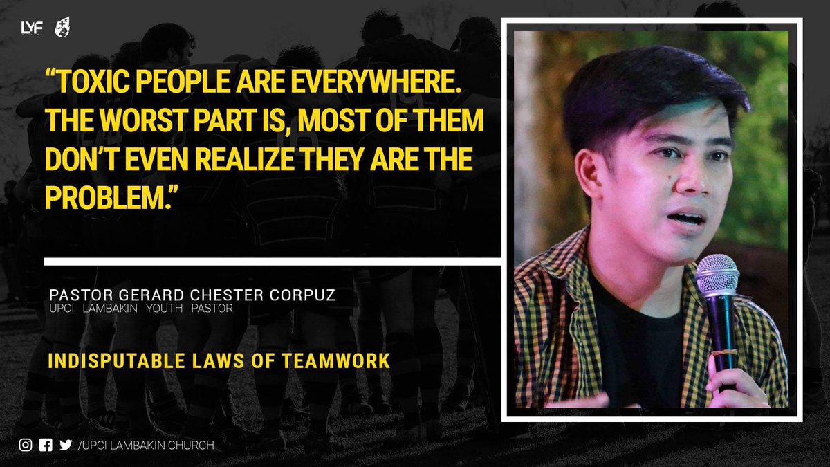 upcilambakin's tweet photo. Life is a precious gift. Don't let other toxic people ruin it for you. It's time to take a stand ❤️❤️❤️
Join us every Saturday, 4pm. Let’s build lives together here at LYF Builder.
#LYFBuilder
#UPCILambakinYouth https://t.co/iT1wFbpeE3