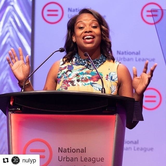 CandiceQuarles's tweet photo. Thank you for the recognition of "Paid Leave Advocate" as a 2019 National Urban League YP @NULYP @NatUrbanLeague Honoree! #SupportPaidFamilyLeave #SupportWorkingFamilies https://t.co/sIizYmUGPn