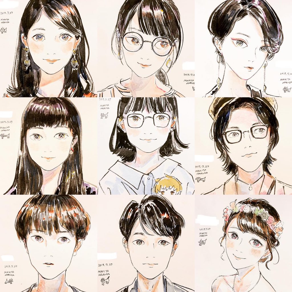 2019/07/27の似顔絵🍹

#めぐる季節の匂い集めて #蒐集季節更迭的氣息 #台湾 