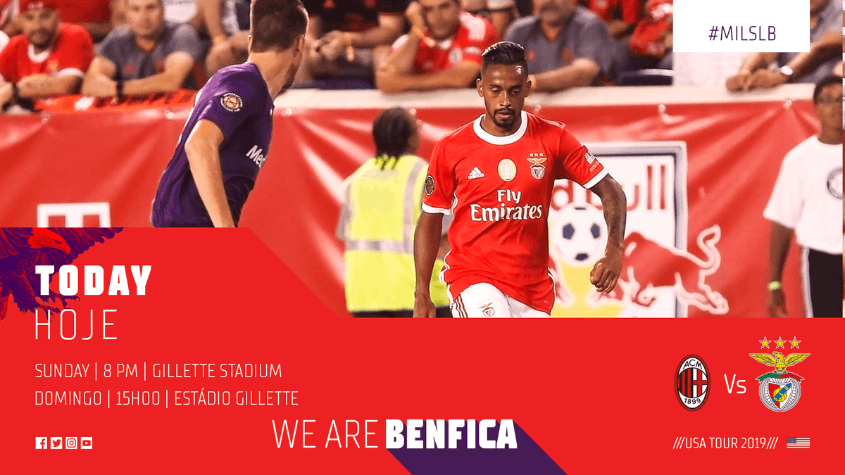 👊 O último encontro para @IntChampionsCup. 

#WeAreBenfica #ICC2019 #ChampionsMeetHere