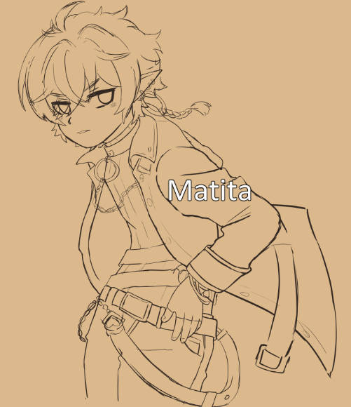 Matitaart's tweet photo. #InksResponde te comparto 2 sketch, me suele dar la pereza y no los suelo acabo xD https://t.co/GlHgXMF2Uh