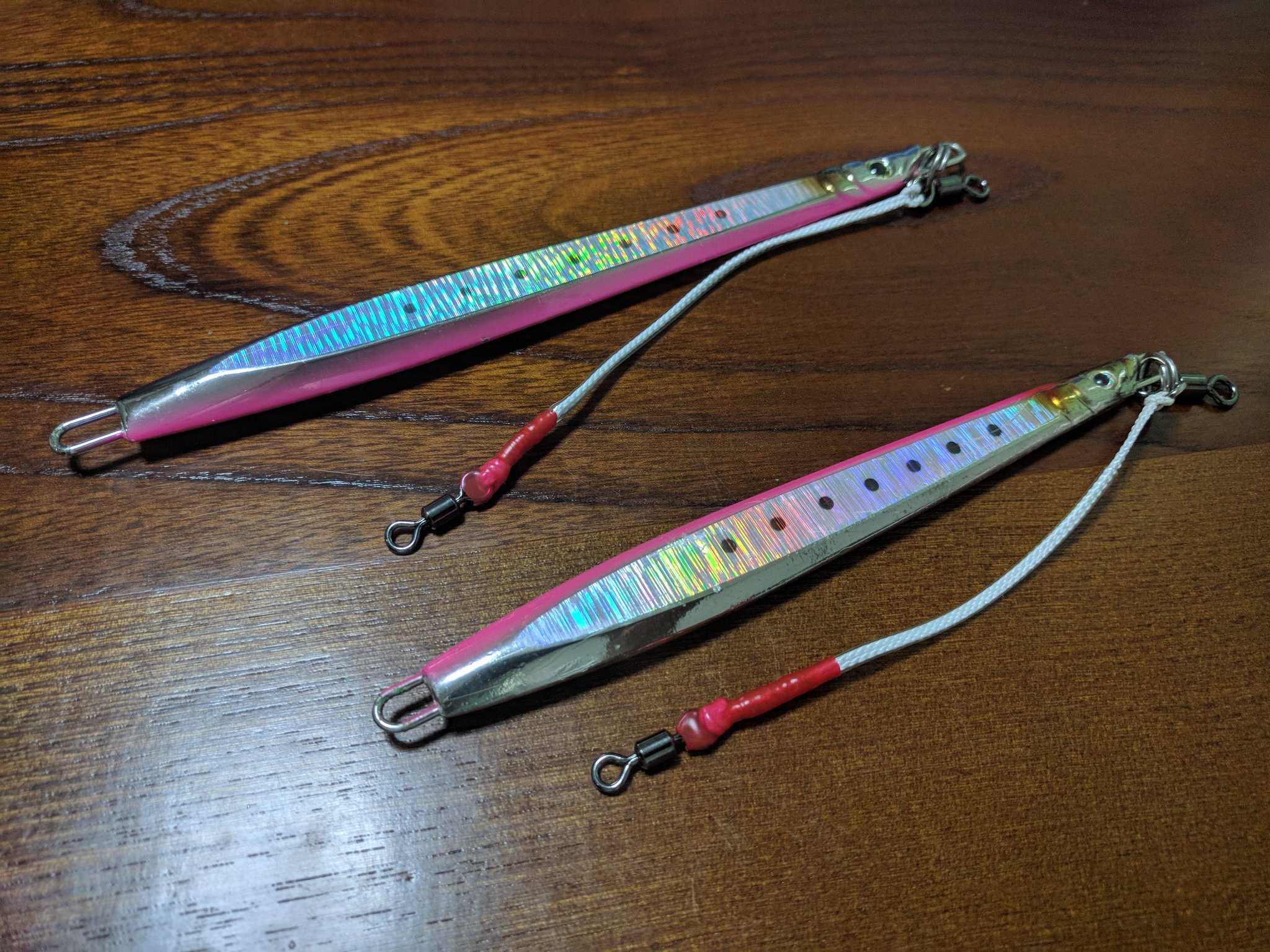 鯵彩 ハンドメイドで釣る オフショアからショアへ そしてオフショアへ マグロは無理でも カツオなら耐えられるっしょ エビング T Co Fcfysasyfm Twitter