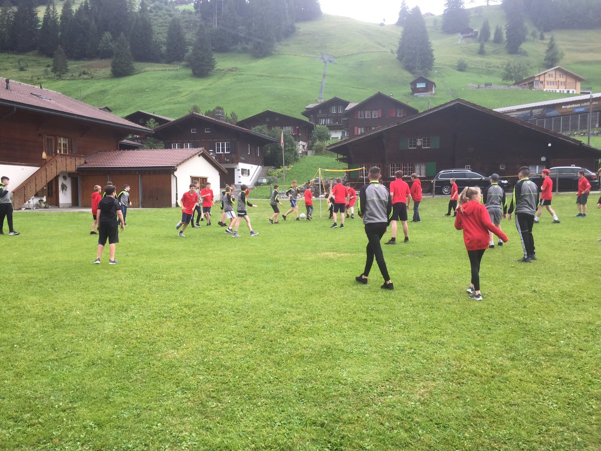 MidScoutSwitz's tweet photo. Last night saw a 30-a-side international football match in Adelboden, Switzerland, Kilkenny Scout Group v Midlothian District we were sadly beaten 2-1 #mindyouraltitude2019
#scoutgoals @midlothianscout @kilkenny_scout @jekaholidays @sesscouts @BearGrylls https://t.co/Y797uVRIZH
