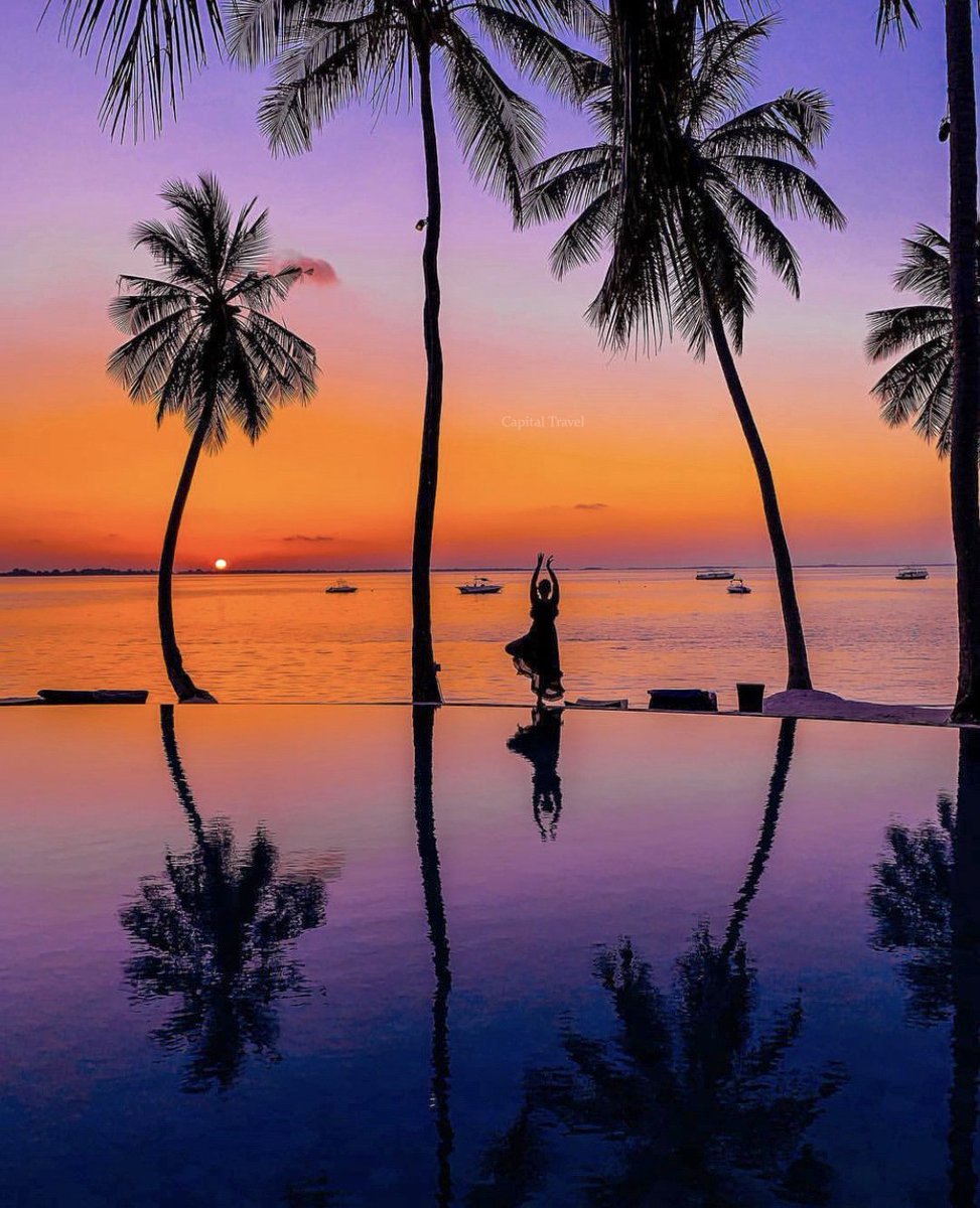 dance to the song of the sea ~ 🤩💃🏖️

📸achekhova

#capitaltravel #sunset #sunsetmaldives #vacation #shangrila #maldives