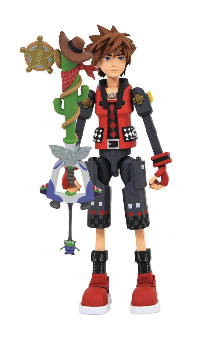 PREVIEWSworld revealed KH3 Sora Strike Form & Element Form from
