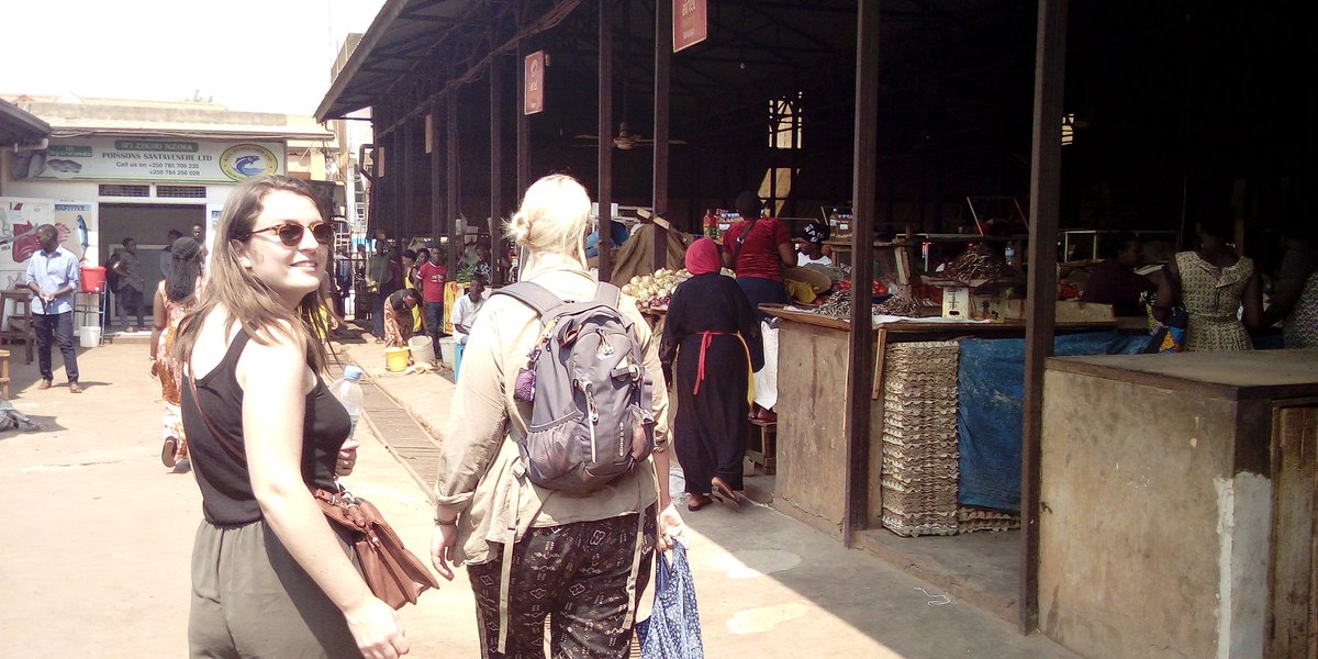 OJMChamberlain's tweet photo. Day 22- Planning our CPD workshops in more detail and sourcing science practical resources at Kimironko Market!
#ThisIsLfS #LearningForSustainability #GlobalLearningPartnerships #GLP2019 https://t.co/fe1eRQIRiN