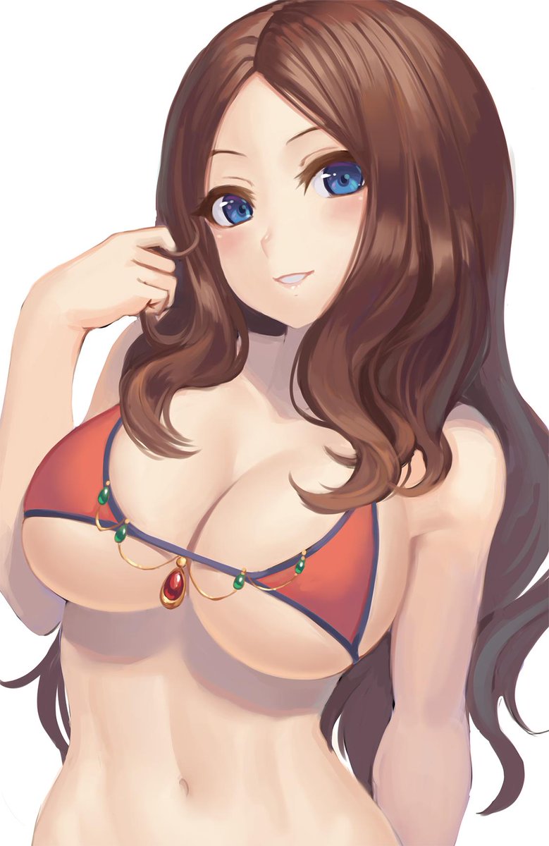 レオナルド・ダ・ヴィンチ(Fate) 「気づいたらまたダ・ヴィンチちゃんの水着描いてた。 」|らんまのイラスト