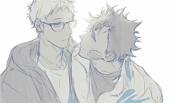 AlexxxCMC's tweet photo. Cual prefieren #kurotenma o #kurostuki?? 
#yaoi #uke #seme #Haikyuu
#shipp https://t.co/zZpYLe7wXU