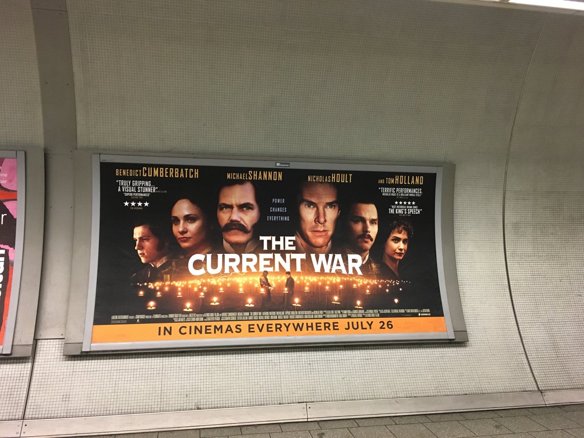 Two women featured on poster, only men’s names shown. Really, <a href="/currentwarmovie/">The Current War - Director's Cut</a>?! So depressing.