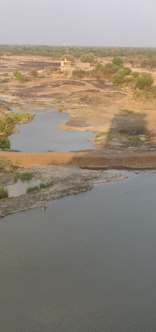 Rajgarh Dam will be full, first time in this rainy season. Newly constructed Dam at 25 km from Bhawanimandi  in Rajasthan. Feeling proud to share that this Dam was constructed in Supervision of my friend and class fellow Er.Rajiv Vijay from Kota. Congratulations 🌹🌹