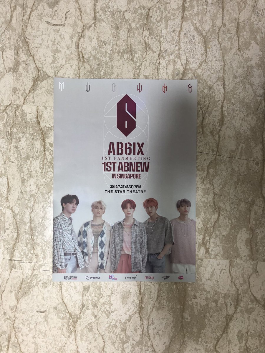 AHHH i missed out the official poster  i’m so gonna paste it somewhere in my room soon,, thank you ab6ix for the memories yesterday,, till we meet again next time   @AB6IX_MEMBERS  @AB6IX