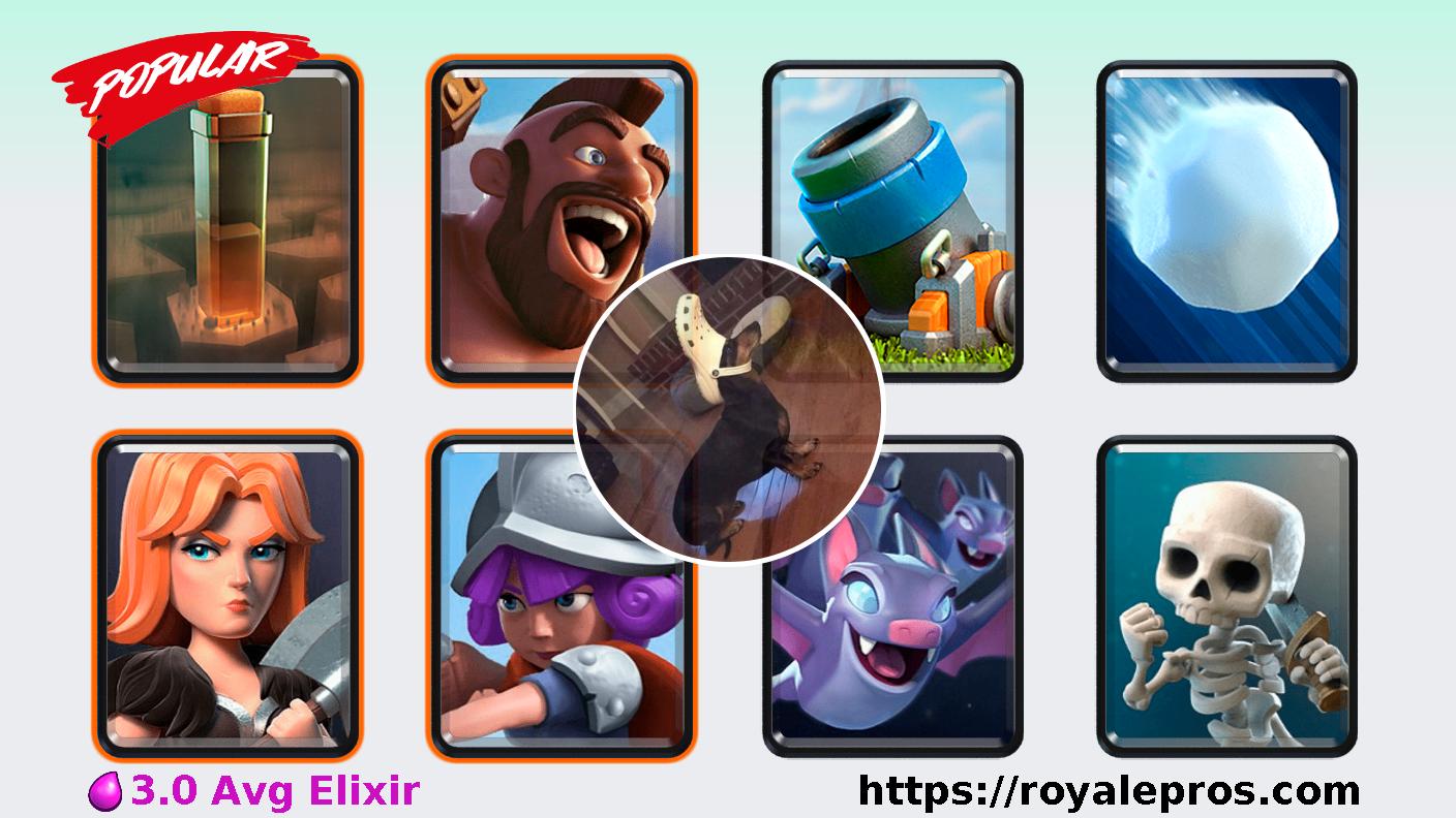 SirTagCR: BEST MORTAR HOG RIDER DECK! Mortar Trophy Pushing