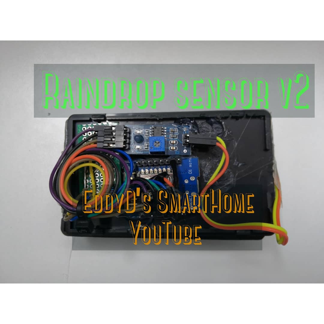 eddyd_s's tweet image. Raindrop sensor v2 
#raindropsensor #rain #D1mini #Arduino #esp8266wifi #arduinoproject #esp8266 #alexa #telegram #SmartHome #smart #home #diy #nerd  #youtuber #youtube #geek #YouTubers #iobroker #vis #Visualisierung #RaspberryPi
#raspberrypi4