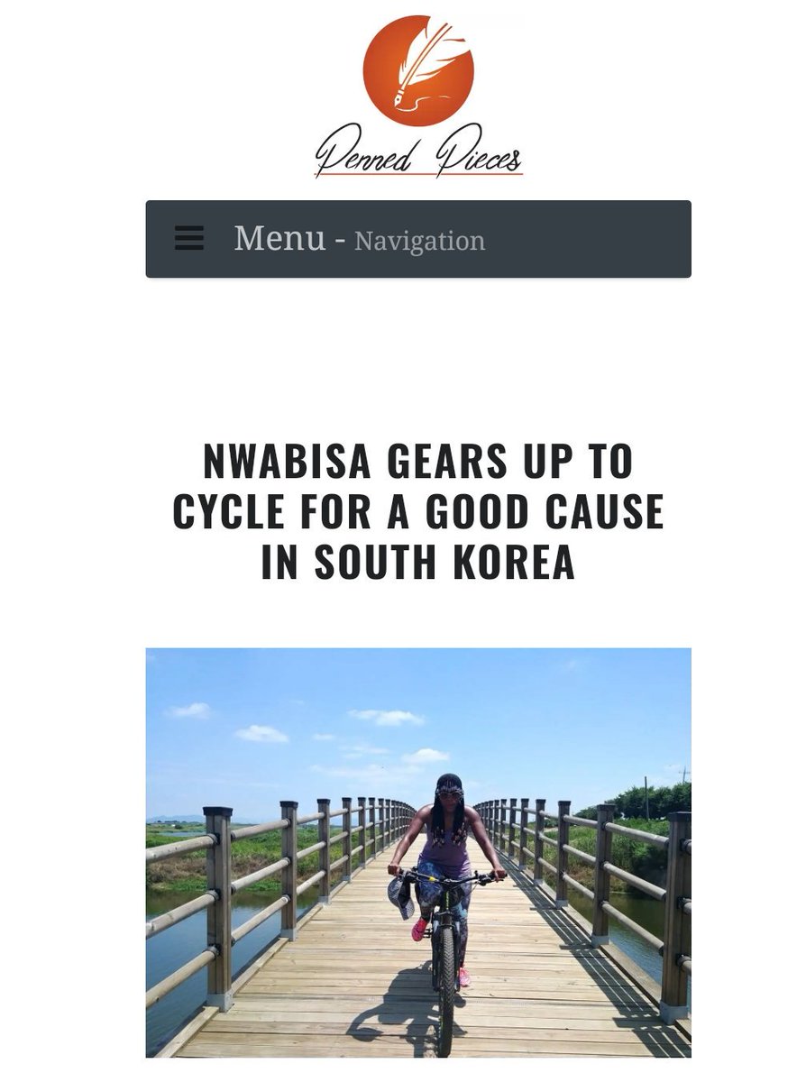This Tuesday, <a href="/nwabisa88/">nxanxa</a> will be cycling over 630km to raise funds for South African school children. She deserves our full support! 🚴🏿‍♀️

Read more about her initiative in this interview with <a href="/Simamkele_M/">Sima...</a> on <a href="/pennedpiecesza/">Penned Pieces🏳️‍🌈</a> : 

pennedpieces.com/nwabisa-cycles…