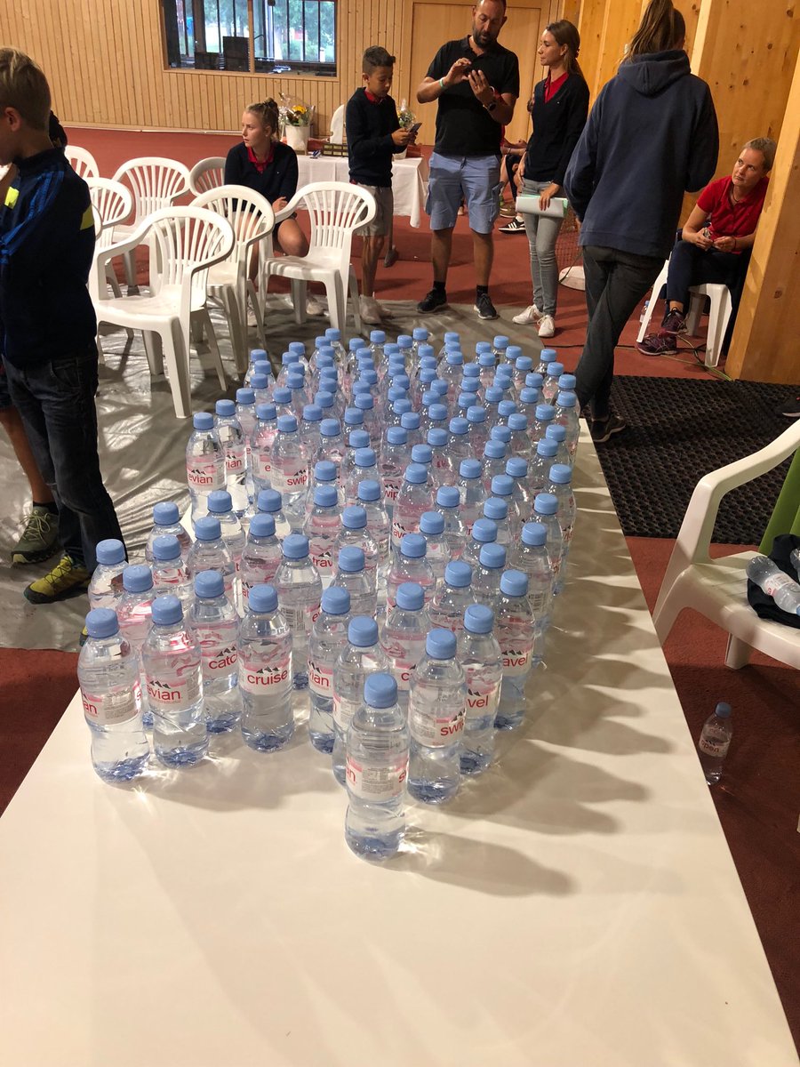 EJCKlosters's tweet photo. As a technical problem leads to a delay, we offer some beverages to the spectators. Start of the girls final not before 11.30, followed by the boys final https://t.co/TgLzgYgiNa
